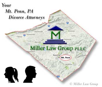 Mt. Penn, PA Divorce Attorneys Graphic