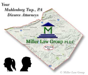 Muhlenberg Twp., PA Divorce Attorneys Graphic