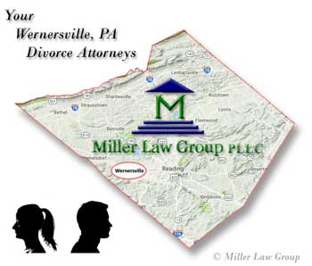 Berks County Divorce Attorneys in Wernersville, PA Graphic