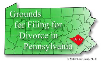 Grounds for Filing for Divorce in Berks County PA